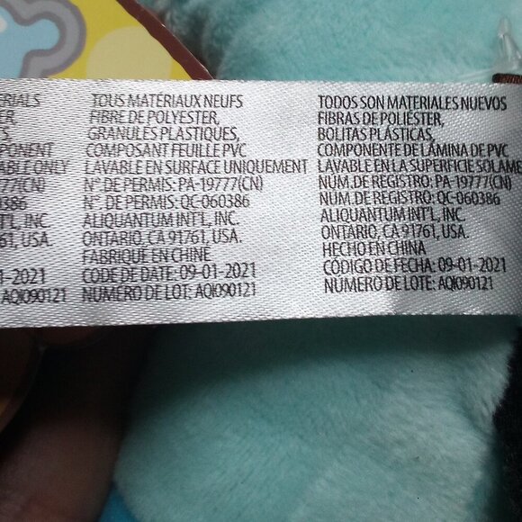 NWT San-X Rilakkuma Astronaut Duck Plush Toy 7" - Picture 6 of 6